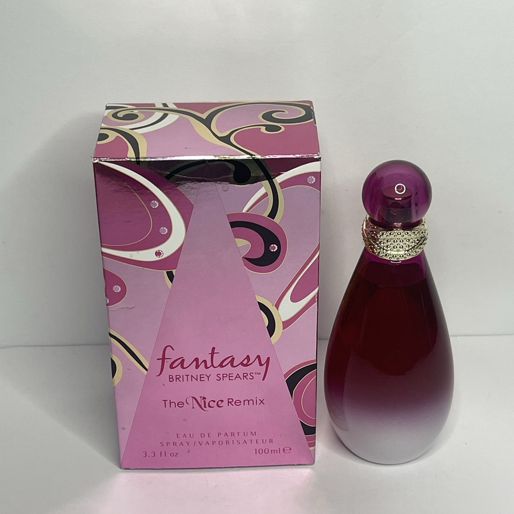 Fantasy The Nice Remix Britney Spears 3.3oz EDP Spray Discontinued